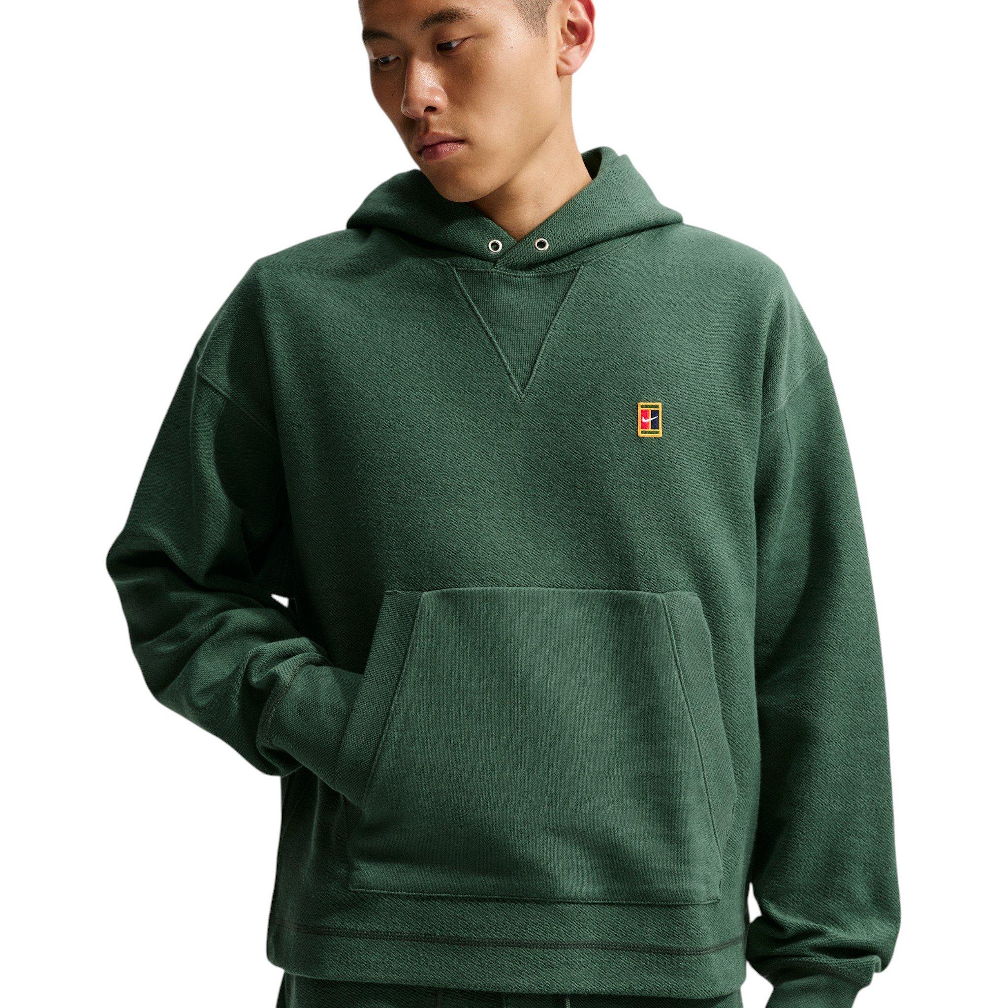 Nike Men's Club Rules French Terry Hoodie - GREEN